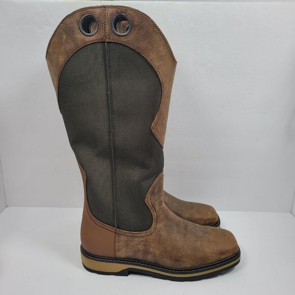 LaCrosse Snake Country 17 Samples Men's Brown Olive Hot Boots US - Main Image